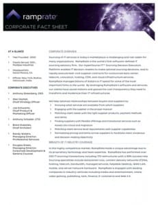 Corporate Fact Sheet